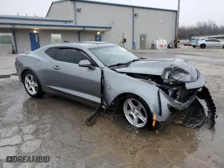 2019 Chevrolet Camaro 1LT with VIN 1G1FB1RX4K0133298, listed as a Copart auction lot 44153515 with 73,218 mi miles and Salvage Title. Bid and sale history available at carsss.com. Image 4.