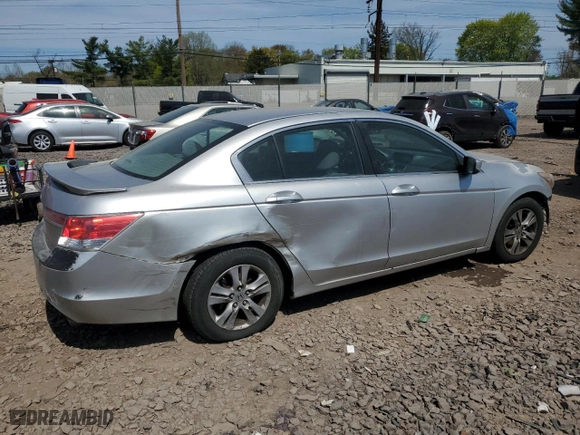 2011 Honda Accord Sdn LX-P with VIN 1HGCP2F46BA005281, listed as a Copart auction lot 53371515 with 276,427 mi miles and Salvage Title. Bid and sale history available at carsss.com. Image 3.
