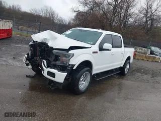 2019 Ford F-150 XL with VIN 1FTEW1E58KFC00154, listed as a IAAI auction lot 41051975 with NaN miles. Bid and sale history available at carsss.com. Image 16.