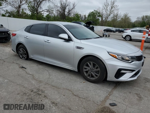 2020 Kia Optima LX with VIN 5XXGT4L37LG443736, listed as a Copart auction lot 53792655 with 32,811 mi miles and Salvage title. Bid and sale history available at DreamBid. Image 4.