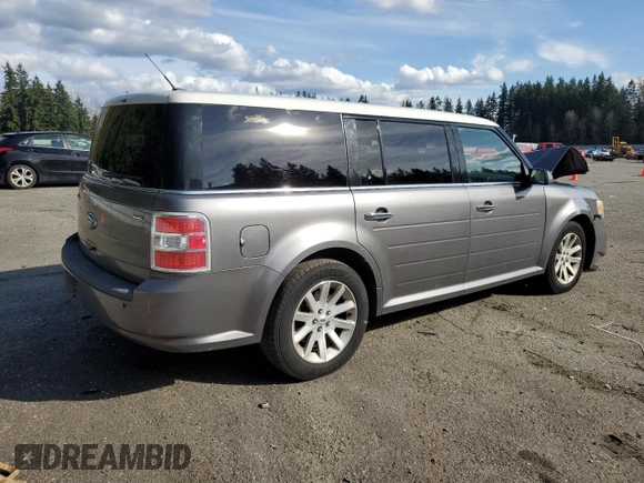 2009 Ford Flex SEL with VIN 2FMDK52C99BA14731, listed as a Copart auction lot 49536505 with 119,664 mi miles and Salvage Title. Bid and sale history available at carsss.com. Image 3.