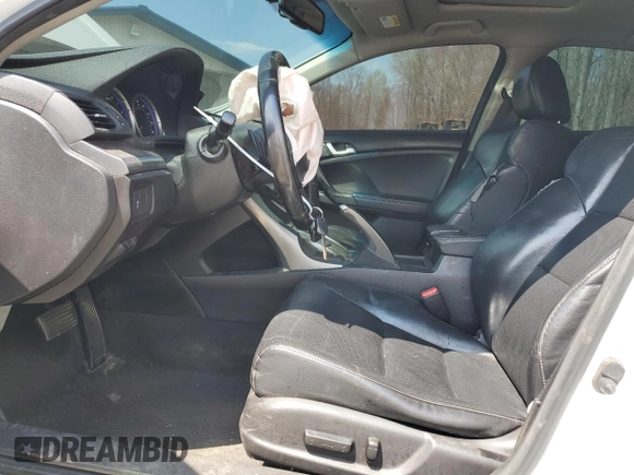 2014 Acura TSX Technology with VIN JH4CU2F62EC001020, listed as a Copart auction lot 54243495 with 117,227 mi miles and Salvage title. Bid and sale history available at DreamBid. Image 7.