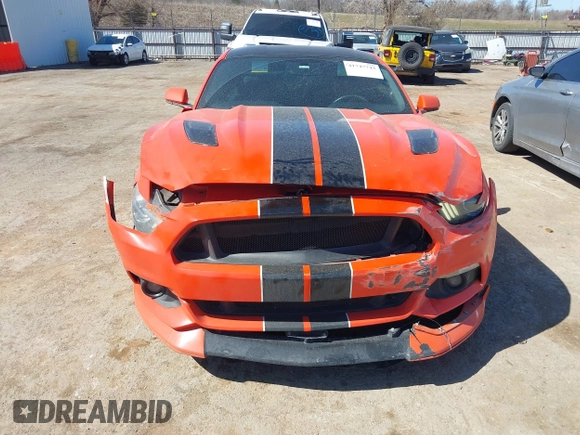 2016 Ford Mustang GT with VIN 1FA6P8CF1G5241699, listed as a IAAI auction lot 41747743 with 95,577 mi miles. Bid and sale history available at carsss.com. Image 12.