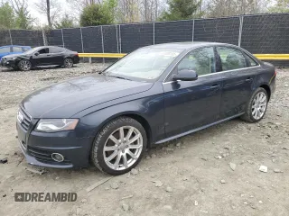 2012 Audi A4 2.0T Premium Plus with VIN WAUFFAFL4CA118077, listed as a Copart auction lot 51809155 with 146,035 mi miles and Clean Title. Bid and sale history available at carsss.com. Image 1.