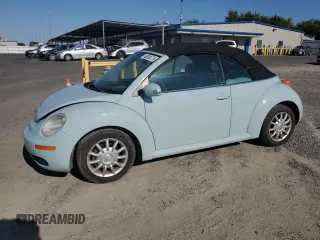 2006 Volkswagen Beetle with VIN 3VWRF31Y76M320169, listed as a Copart auction lot 60538275 with 130,958 mi miles and Salvage title. Bid and sale history available at DreamBid. Image 1.