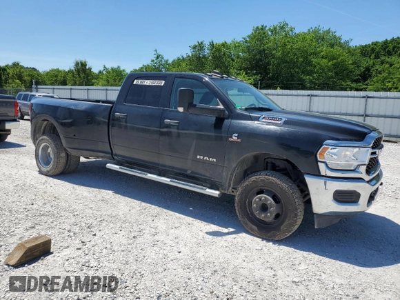 2019 Ram 3500 Tradesman with VIN 3C63RRGL1KG708321, listed as a Copart auction lot 54177594 with 265,353 mi miles and Salvage Title. Bid and sale history available at carsss.com. Image 4.