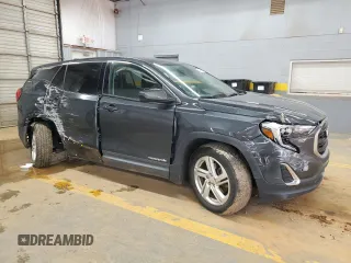 2018 GMC Terrain SLE with VIN 3GKALMEX2JL319899, listed as a Copart auction lot 44571145 with 58,698 mi miles and Salvage Title. Bid and sale history available at carsss.com. Image 4.