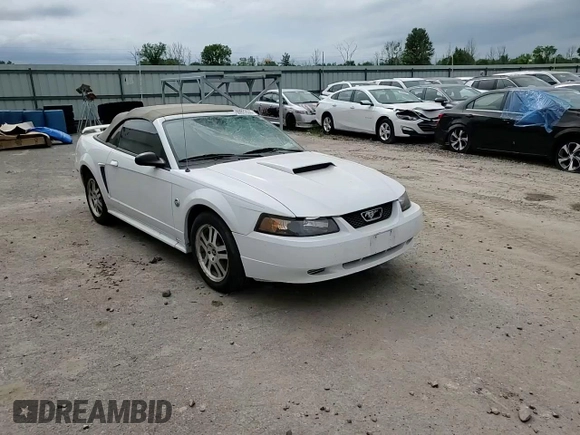 2004 Ford Mustang Deluxe with VIN 1FAFP446X4F238670, listed as a Copart auction lot 60922635 with 121,880 mi miles and Salvage title. Bid and sale history available at DreamBid. Image 14.