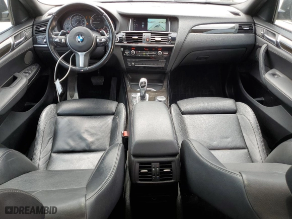 2017 BMW X4 xDrive28i with VIN 5UXXW3C32H0T79436, listed as a Copart auction lot 48583455 with 74,730 mi miles and Salvage Title. Bid and sale history available at carsss.com. Image 8.