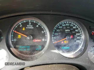 2012 Chevrolet Tahoe LTZ with VIN 1GNSKCE08CR322969, listed as a Copart auction lot 50604555 with 165,190 mi miles and Salvage title. Bid and sale history available at DreamBid. Image 9.