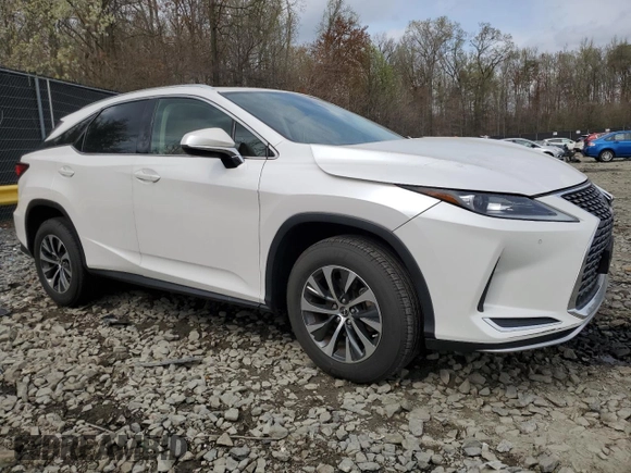 2021 Lexus RX with VIN 2T2HZMDA7MC277979, listed as a Copart auction lot 51810635 with 61,000 mi miles and Salvage Title. Bid and sale history available at carsss.com. Image 4.