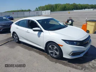 2020 Honda Civic LX z VIN 2HGFC2F63LH521000, wystawiony jako IAAI lot #42142657 z przebiegiem 36 480 mil mil oraz . Historia ofert i sprzedaży dostępna na DreamBid. Obrazek 1.