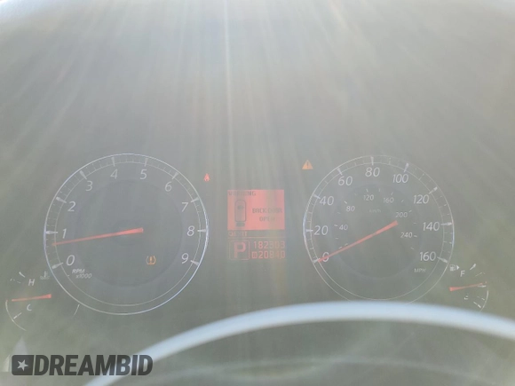 2008 Infiniti EX Journey with VIN JNKAJ09F08M356296, listed as a Copart auction lot 76591504 with 182,303 mi miles and Salvage Title. Bid and sale history available at DreamBid. Image 9.