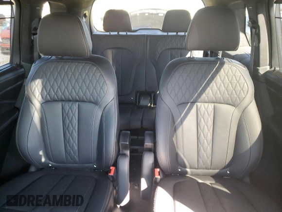 2021 BMW X7 M50i with VIN 5UXCX6C02M9E73795, listed as a Copart auction lot 48570195 with 46,624 mi miles and Salvage Title. Bid and sale history available at carsss.com. Image 10.
