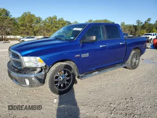 2016 Ram 1500 Big Horn with VIN 1C6RR6LT7GS194733, listed as a Copart auction lot 43236235 with 239,097 mi miles and Salvage Title. Bid and sale history available at carsss.com. Image 1.