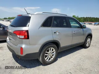 2014 Kia Sorento LX with VIN 5XYKTCA61EG438449, listed as a Copart auction lot 53690115 with 167,497 mi miles and Clean Title. Bid and sale history available at carsss.com. Image 3.