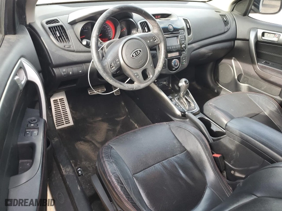 2011 Kia Forte Koup SX with VIN KNAFW6A33B5392656, listed as a Copart auction lot 72952274 with 229523 miles and Clean Title. Bid and sale history available at carsss.com. Image 8.