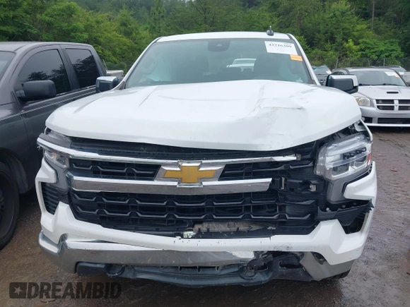 2025 Chevrolet Silverado 1500 LT z VIN 1GCUKDED4SZ123636, wystawiony jako IAAI lot #42216309 z przebiegiem 29 832 mil mil oraz . Historia ofert i sprzedaży dostępna na DreamBid. Obrazek 6.