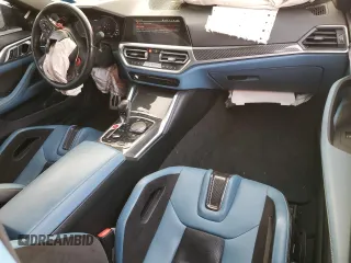 2021 BMW M4 Competition with VIN WBS33AZ0XMCG66070, listed as a Copart auction lot 78260074 with 13,518 mi miles and Salvage Title. Bid and sale history available at carsss.com. Image 8.
