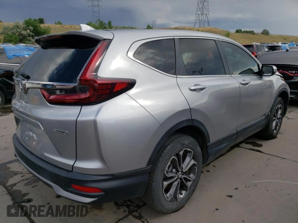 2020 Honda CR-V EX-L with VIN 2HKRW2H83LH697635, listed as a Copart auction lot 53041732 with 20,475 mi miles. Bid and sale history available at carsss.com. Image 4.