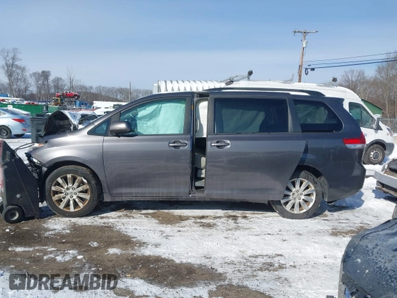 2013 Toyota Sienna LE with VIN 5TDJK3DCXDS061105, listed as a IAAI auction lot 41363922 with 163,231 mi miles and . Bid and sale history available at DreamBid. Image 14.