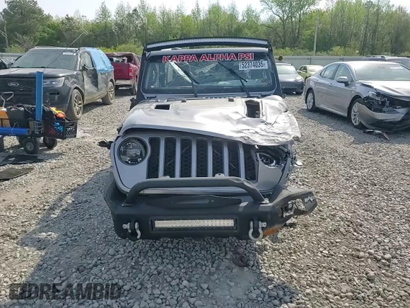 2020 Jeep Gladiator Rubicon z VIN 1C6JJTBG9LL135016, wystawiony jako Copart lot #52374035 z przebiegiem Nie podano mil oraz Szkoda całkowita • Salvage title. Historia ofert i sprzedaży dostępna na DreamBid. Obrazek 11.