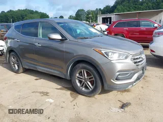 2018 Hyundai Santa Fe 2.4L with VIN 5XYZT3LB9JG538494, listed as a IAAI auction lot 42754401 with 134,986 mi miles and . Bid and sale history available at DreamBid. Image 1.