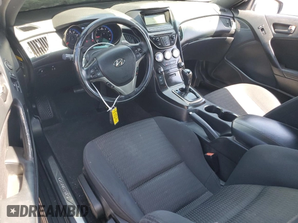 2014 Hyundai Genesis Coupe 2.0T with VIN KMHHT6KD2EU121329, listed as a Copart auction lot 55333915 with 78,438 mi miles and Salvage title. Bid and sale history available at DreamBid. Image 8.