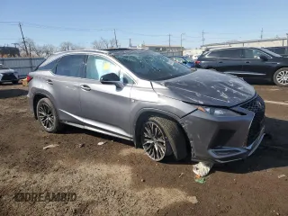 2021 Lexus RX 350 F Sport z VIN 2T2SZMDAXMC260051, wystawiony jako Copart lot #47360605 z przebiegiem Nie podano mil oraz Szkoda całkowita • Salvage title. Historia ofert i sprzedaży dostępna na DreamBid. Obrazek 4.