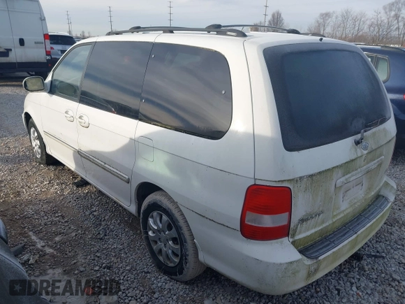 2005 Kia Sedona LX with VIN KNDUP132556755679, listed as a IAAI auction lot 41462364 with 79,031 mi miles. Bid and sale history available at carsss.com. Image 3.