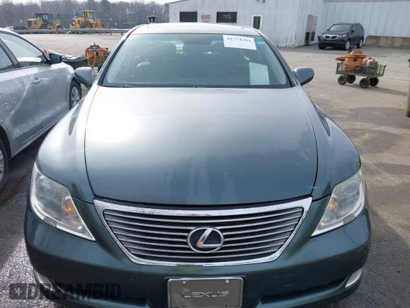 2007 Lexus LS 460 with VIN JTHBL46F975046019, listed as a IAAI auction lot 41774394 with 164,470 mi miles. Bid and sale history available at carsss.com. Image 12.