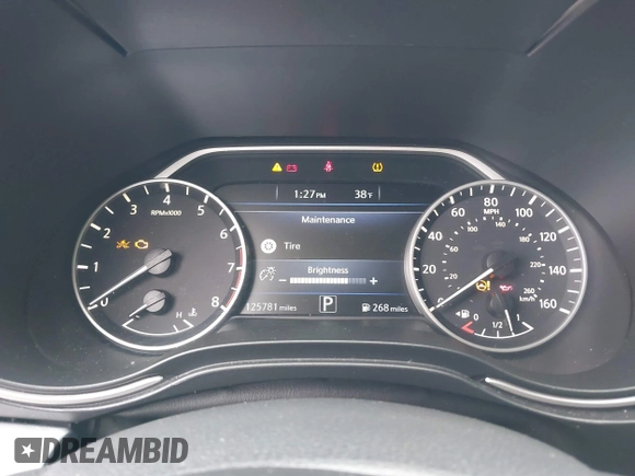 2016 Nissan Maxima SV with VIN 1N4AA6AP6GC416407, listed as a IAAI auction lot 41227003 with 125,781 mi miles and . Bid and sale history available at DreamBid. Image 7.