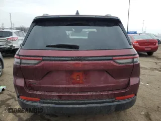 2025 Jeep Grand Cherokee Laredo with VIN 1C4RJHAG3SC274891, listed as a Copart auction lot 86952254 with 1,392 mi miles and Salvage Title. Bid and sale history available at DreamBid. Image 6.