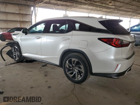 2018 Lexus RX with VIN JTJGZKCA7J2007874, listed as a Copart auction lot 50583365 with 90,632 mi miles and Salvage Title. Bid and sale history available at carsss.com. Image 2.