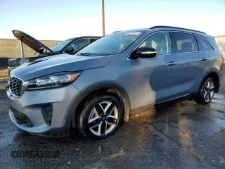 2019 Kia Sorento LX V6 with VIN 5XYPG4A57KG599259, listed as a Copart auction lot 83799344 with 86,092 mi miles and Clean Title. Bid and sale history available at carsss.com. Image 1.