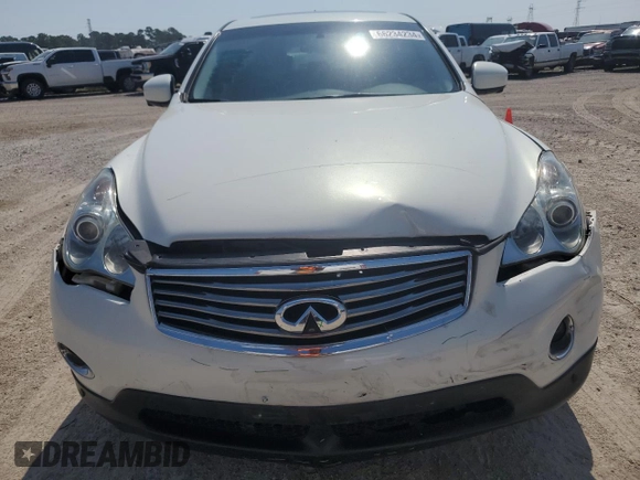 2010 Infiniti EX Journey with VIN JN1AJ0HP4AM701138, listed as a Copart auction lot 66234234 with 80,156 mi miles and Salvage Title. Bid and sale history available at carsss.com. Image 5.