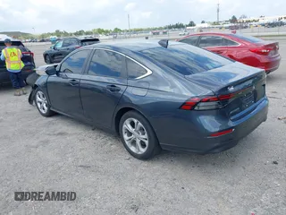 2024 Honda Accord LX z VIN 1HGCY1F21RA015006, wystawiony jako IAAI lot #41733581 z przebiegiem 32 762 mil mil oraz . Historia ofert i sprzedaży dostępna na DreamBid. Obrazek 3.