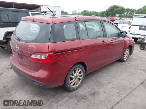 2013 Mazda 5 Sport z VIN JM1CW2BL7D0151003, wystawiony jako IAAI lot #41953272 z przebiegiem 106 624 mil mil oraz . Historia ofert i sprzedaży dostępna na DreamBid. Obrazek 4.