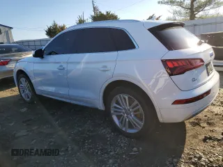 2020 Audi Q5 Premium Plus with VIN WA1BNAFYXL2032650, listed as a Copart auction lot 50775665 with 44,100 mi miles and Salvage title. Bid and sale history available at DreamBid. Image 2.