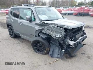 2019 Jeep Renegade Latitude z VIN ZACNJBBB0KPK39166, wystawiony jako IAAI lot #42074306 z przebiegiem 84 325 mil mil oraz . Historia ofert i sprzedaży dostępna na DreamBid. Obrazek 1.