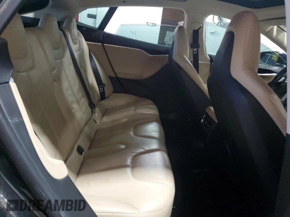2013 Tesla Model S with VIN 5YJSA1CG1DFP03666, listed as a Copart auction lot 55698345 with 72,592 mi miles and Clean Title. Bid and sale history available at DreamBid. Image 10.