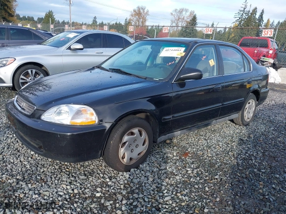 1997 Honda Civic EX with VIN 2HGEJ8542VH520783, listed as a IAAI auction lot 40744085 with 155,772 mi miles. Bid and sale history available at carsss.com. Image 17.