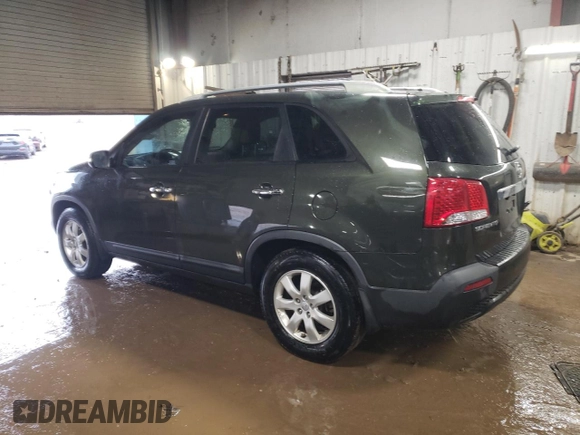2012 Kia Sorento LX with VIN 5XYKT4A20CG293744, listed as a Copart auction lot 47795335 with 177,185 mi miles and Salvage Title. Bid and sale history available at carsss.com. Image 2.