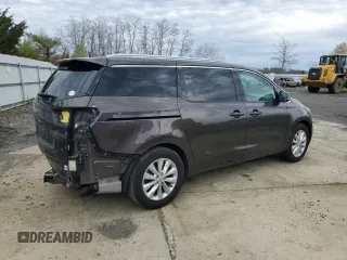 2017 Kia Sedona EX with VIN KNDMC5C16H6253083, listed as a Copart auction lot 52282985 with 80,259 mi miles and Salvage Title. Bid and sale history available at DreamBid. Image 3.