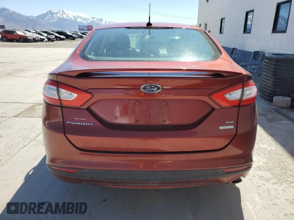 2014 Ford Fusion SE with VIN 3FA6P0HD9ER241386, listed as a Copart auction lot 48968245 with 156,565 mi miles and Salvage Title. Bid and sale history available at carsss.com. Image 6.