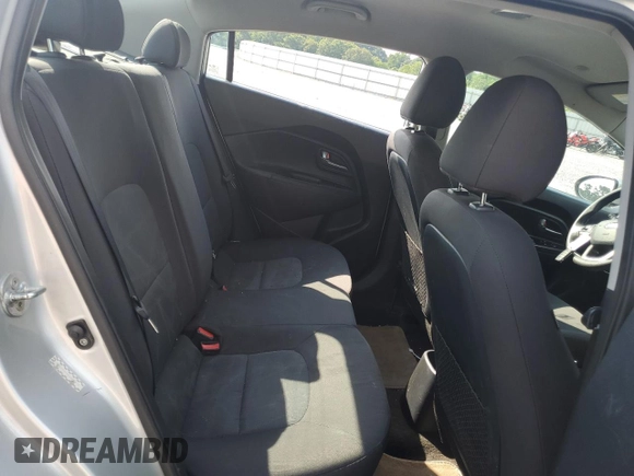 2016 Kia Rio LX with VIN KNADM4A33G6599079, listed as a Copart auction lot 67303434 with 127,840 mi miles and Salvage Title. Bid and sale history available at carsss.com. Image 10.
