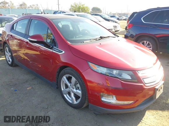 2012 Chevrolet Volt with VIN 1G1RE6E44CU126522, listed as a IAAI auction lot 41965231 with 67,532 mi miles and . Bid and sale history available at carsss.com. Image 1.