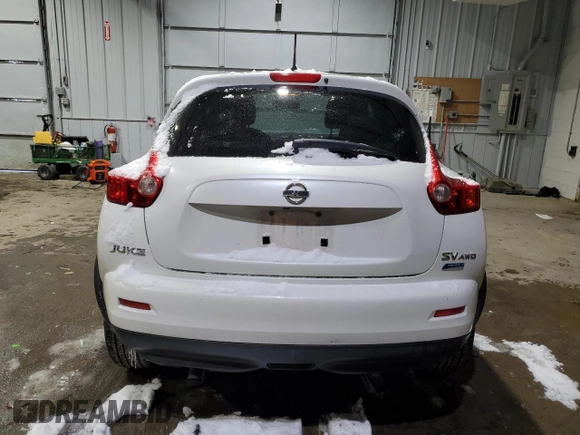 2014 Nissan Juke S with VIN JN8AF5MV7ET358230, listed as a Copart auction lot 88852865 with 84,760 mi miles and Salvage Title. Bid and sale history available at carsss.com. Image 6.