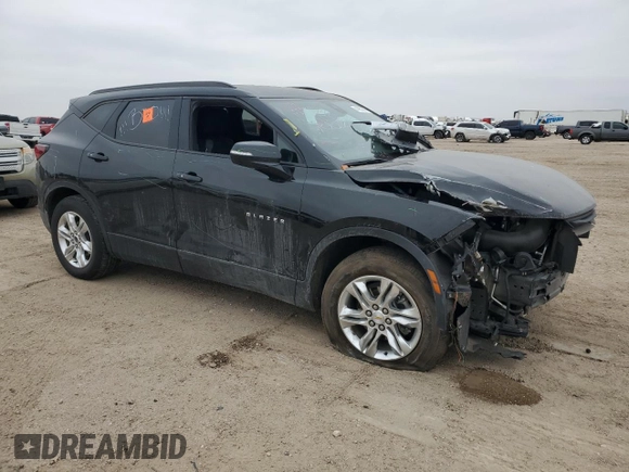 2021 Chevrolet Blazer LT z VIN 3GNKBJRS7MS573058, wystawiony jako Copart lot #44967365 z przebiegiem 77 254 mil mil oraz Szkoda całkowita • Salvage title. Historia ofert i sprzedaży dostępna na DreamBid. Obrazek 4.