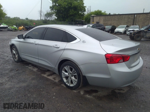 2014 Chevrolet Impala LT with VIN 1G1115SL5EU111299, listed as a IAAI auction lot 42570435 with 169,491 mi miles and . Bid and sale history available at DreamBid. Image 3.